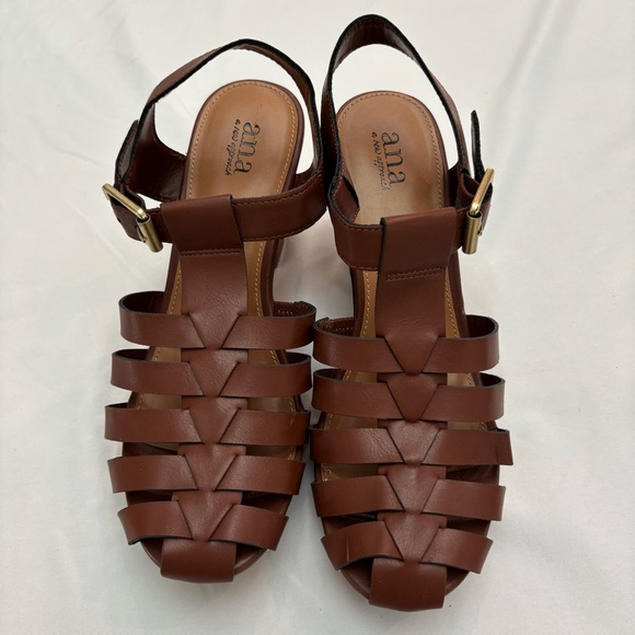 a.n.a Shoes - New a.n.a Brown Ana Jordan Fisherman Sandals